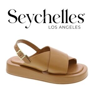 Seychelles -  Just for Fun - Tan Leather 7.5 M